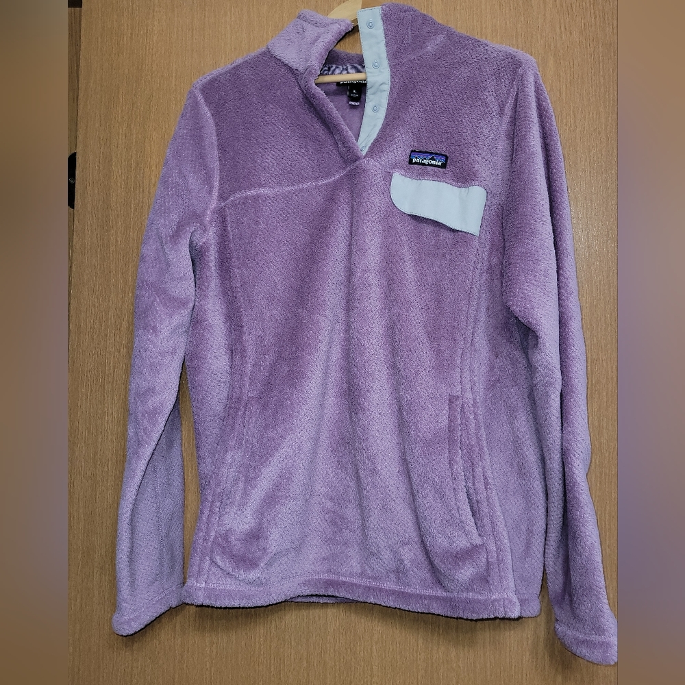 Patagonia 1/4 button fleece sweatshirt